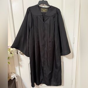 Black Graduation Gown - Classic Academic Robe